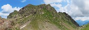 51 Vista panoramica verso il Pizzo Paradiso (prima cima a dx) salito alcune volte
